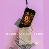 JHYYTUJTYP Zip Around Wallets for Women with Detachable Wrist Strap,