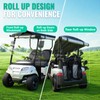 LUPPLE Universal Golf Cart Enclosure fits for 2 Passenger EZGO