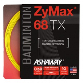 Ashaway ZyMax 68 TX Badminton Strings - Optic Yellow