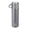 Stainless Steel Thermo 16.9oz Vacuum Insulated Bottle with Cup for