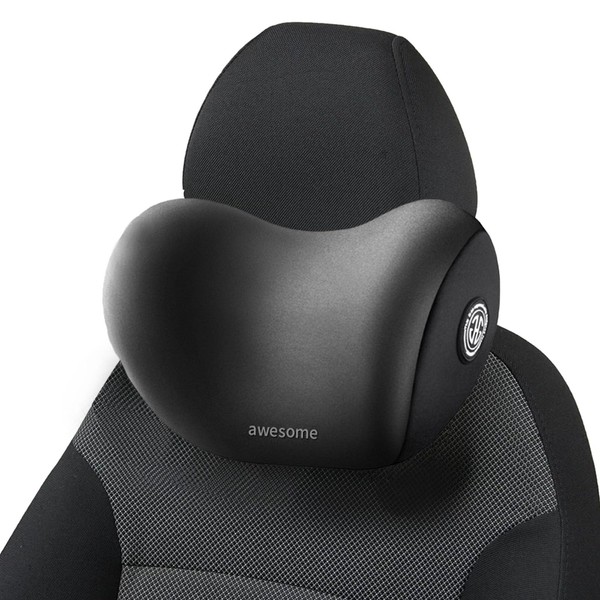 Auto-nackenkissen, Autositz-kopfstütze aus Memory-schaumstoff Mit Verstellbaren Trägern, Memory-schaumstoff und Atmungsaktivem,