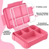WayEee Bento Lunch Box 1330ml Lunch Box Kids Leak-Proof Lunch