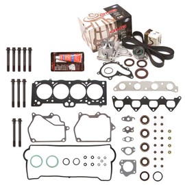 Mizumo Auto MA-4216973879 Head Gasket Set Timing Belt Kit Water Pump Compatible With/For 93-97 Geo Toyota 1.8 7AFE