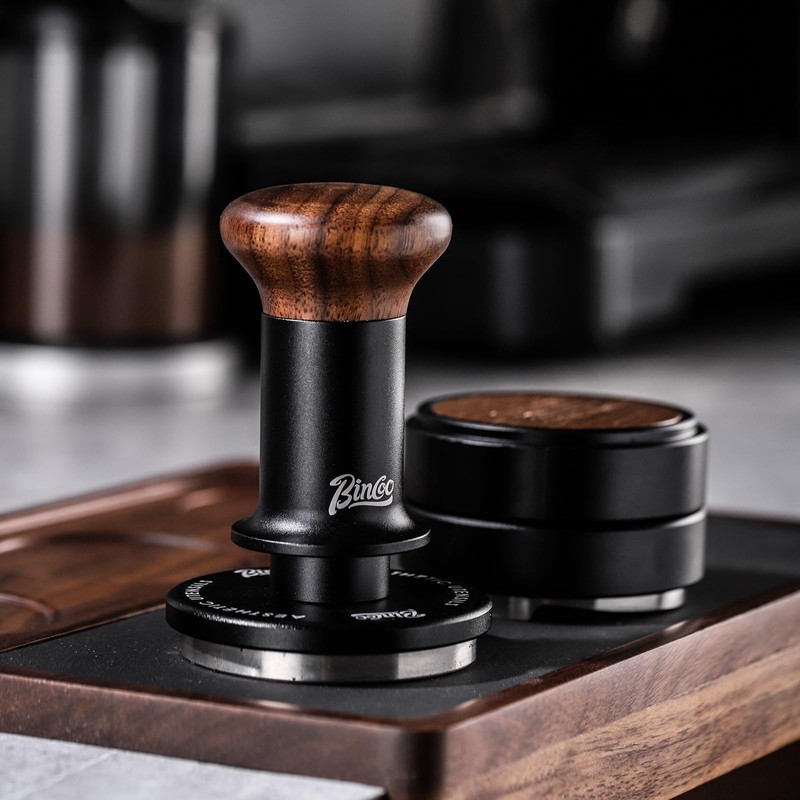 Espresso Tamper 58mm, Spring Loaded Coffee Tamper,Precision Pressure Espresso Tamper