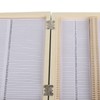 100PCS Biology Glass Prepared Microscope Slides Specimens Wooden Slide Storage