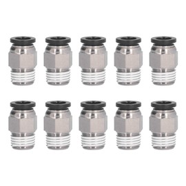 Externally Pneumatic Quick Plug Connector Good Sealing Durable Quick Pneumatic Connector10-01