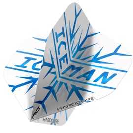 RED DRAGON Gerwyn Price Hardcore Extra Thick Dart Flights - 3 Sets per Pack (9 Dart Flights Total)