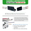 200pcs (1-2-3-4-5-6 PIN) 56 Series Connector ALL-IN-ONE Set Kit w/10-16