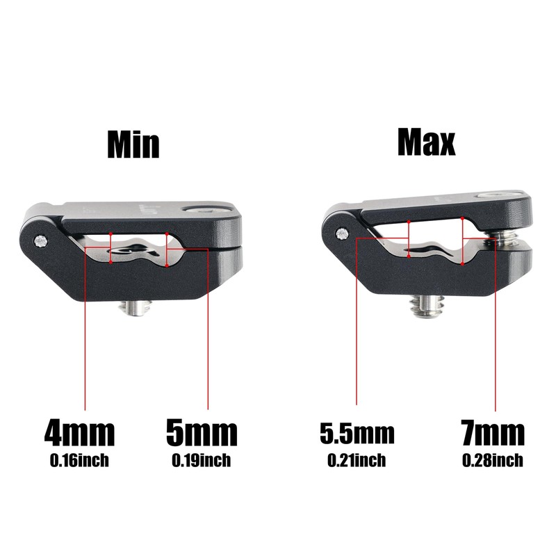 FOTGA Cable Clamp, Aluminium Alloy Universal Fixator Tether Tool with