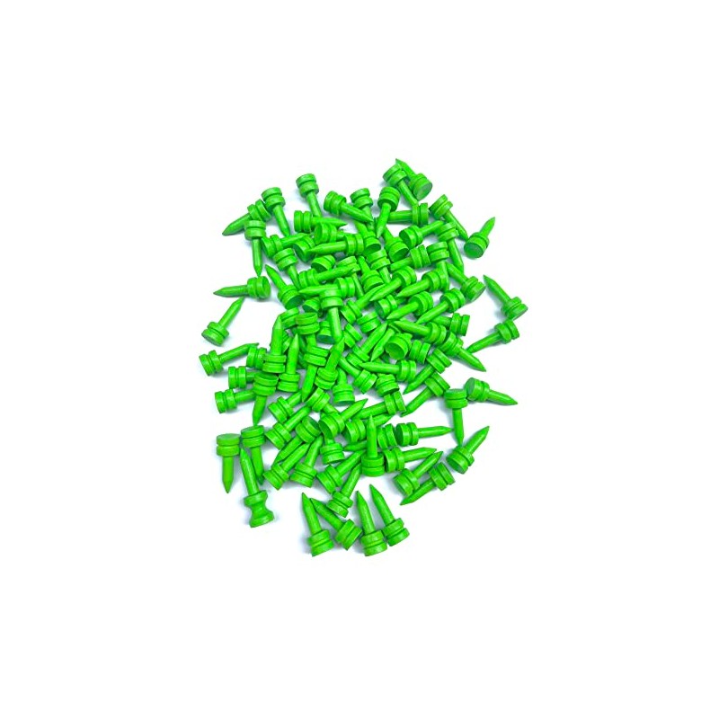 TH Golf x100 Pcs Bamboo Green Castle Golf Tees 26mm