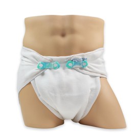 Purity Adult Flat Cloth Diapers by LeakMaster - Soft, Absorbent & Durable 100% Cotton Gauze Weave Fabric - X-Large Size 44x44 Inches - 2 Layered