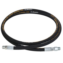 Corretic Pressure Washer Whip Hose 8 FT x 3/8 Inch, 4000 PSI Power Washer Jumper Hose