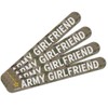 U.S. Army Girlfriend Double-Sided Nail File Emery Board Set 4