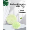 LEBQ 2 Pack Eyelash Extension Jade Stone Glue Lashes Jade
