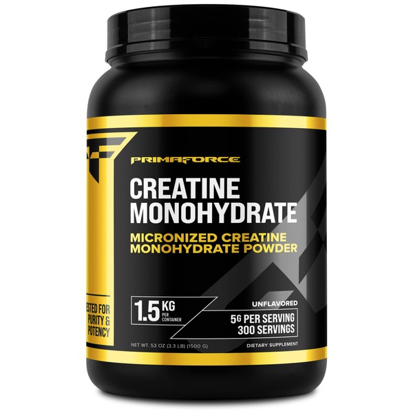Primaforce Creatine Monohydrate Supplement – 1.5 KG - Micronized Powder