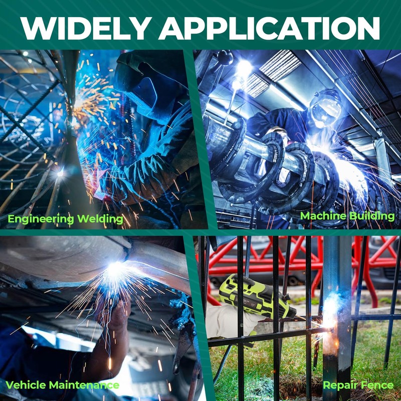 Handheld Welding Machine, 110V Portable Welder Handheld with IGBT Inverter