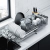 Kitsure Large Dish Drying Rack - Extendable Dish Rack, Multifunctional