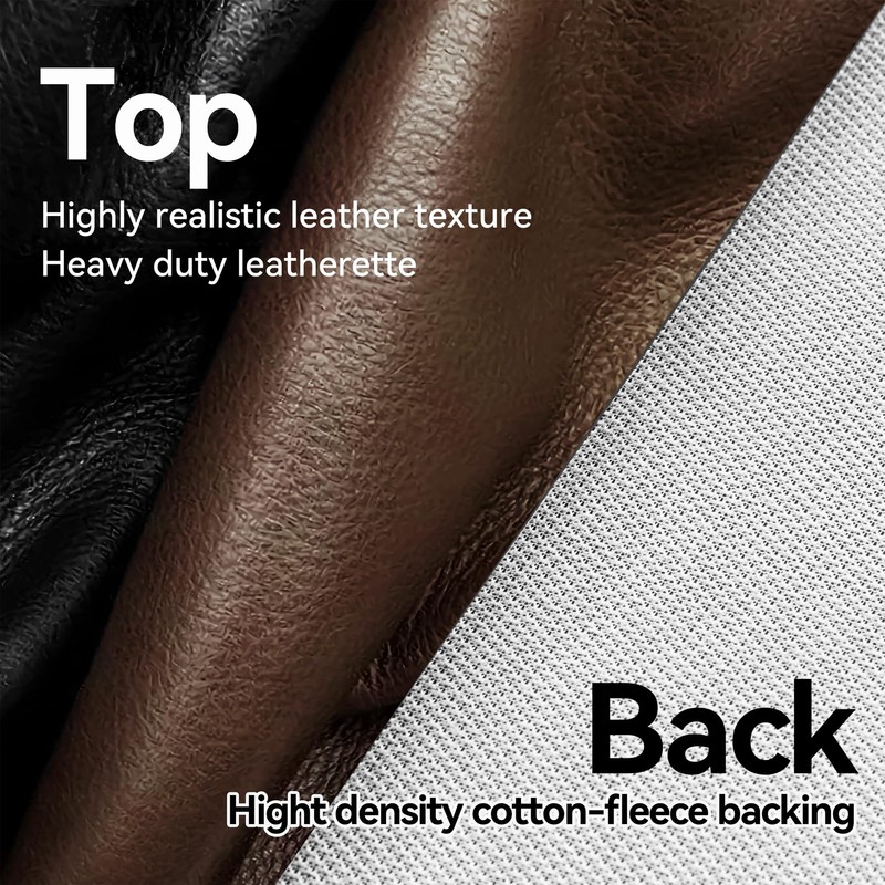 BEARCOVER Heavy Duty Leatherette Billiard Pool Table Cover, Waterproof &