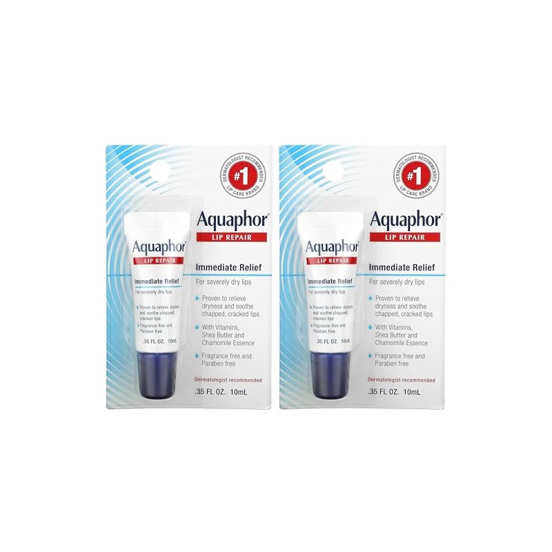 Aquaphor Tamaño de reparación de labios .35z