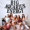Big Aquarius Energy Banner, temporada de acuario enero/febrero Decoración para