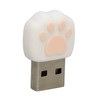 U Disk USB2.0 Hot Swap Cat Paw Shape Cartoon Style