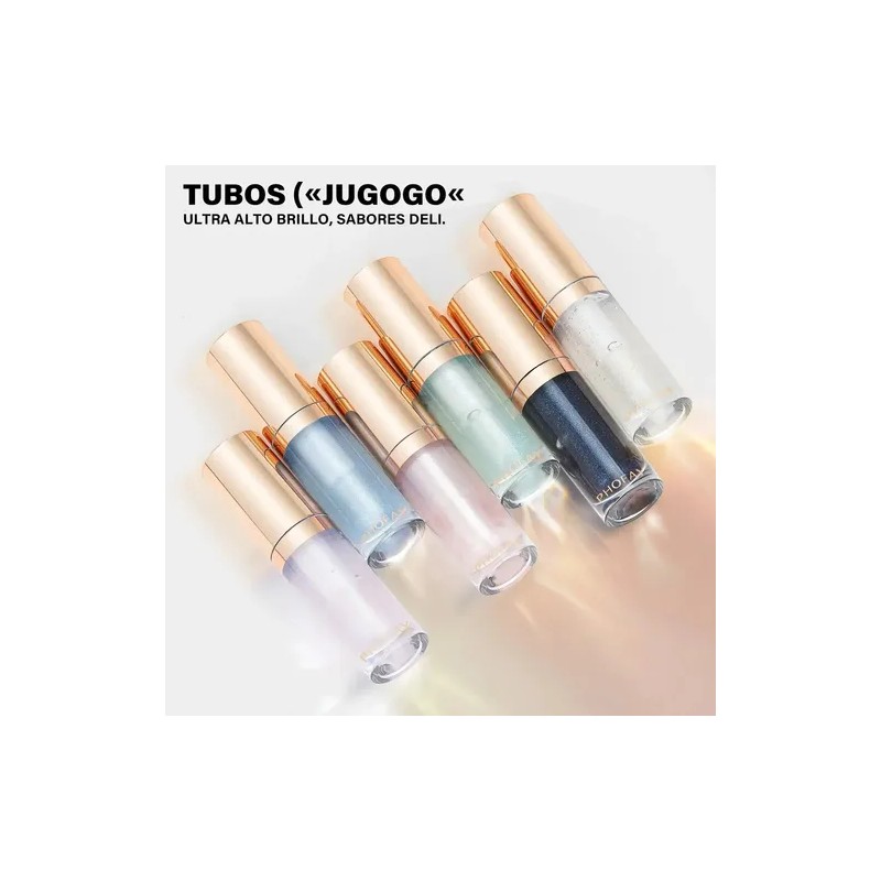 Phofay Labial Gloss Tinta Hidratacion Aceite Ultra Brillante