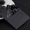 Jstud Engraved Wallet Inserts Card for Husband Boyfriend Birthday Gifts