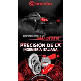 BREMBO Kit De Balatas De Frenos Delanteras Y Traseras Compatible con VOLKSWAGEN PASSAT de 2012 a 2018