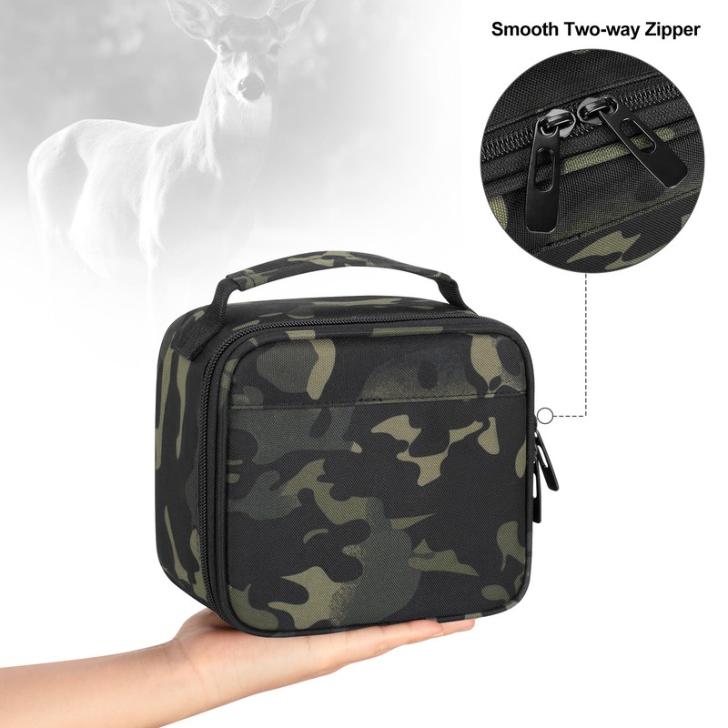 CURMIO Night Vision Goggles Carrying Case, Portable Storage Bag for