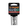 Truper D-1230, Dado de 12 puntas, cuadro 1/2" de 15/16"