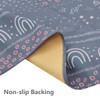 WOMUMON Underneath Highchair Splash Mat for Arts and Crafts Washable