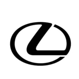 SA Customz (Set of 2) Lexus -Vinyl Decal Window Car Truck Laptop Sticker White 3”x3”