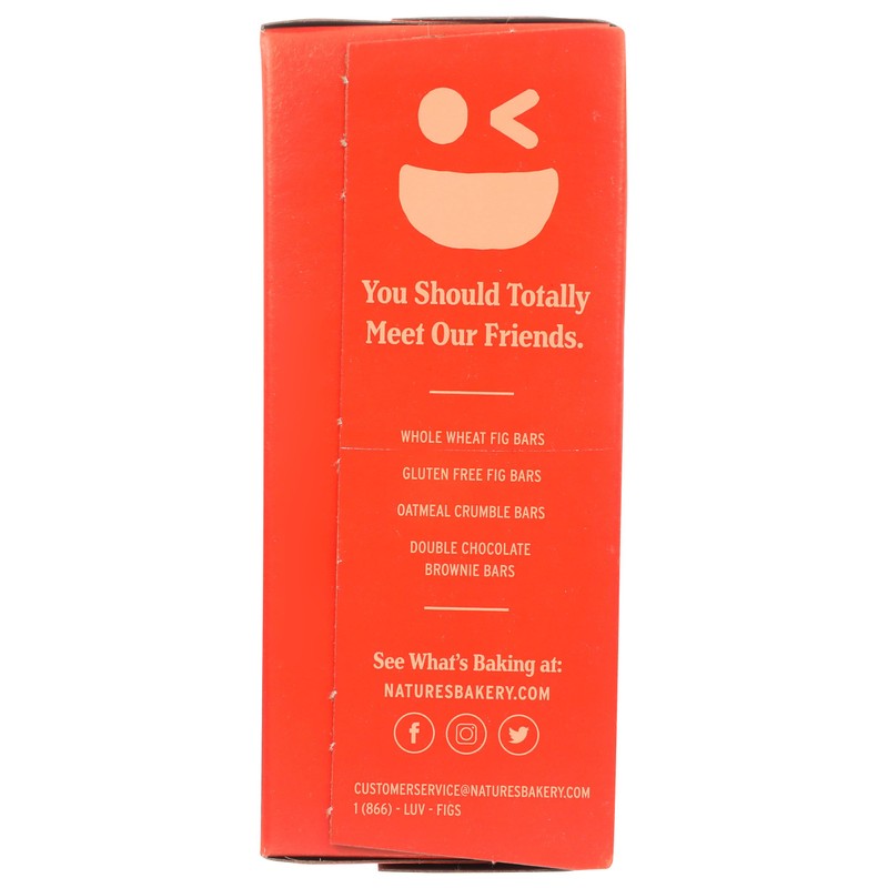 Nature's Bakery Peach Apricot Whole Wheat Fig Bars, 6 Count,