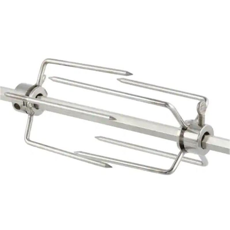 Spire 36 in. Stainless Steel Rotisserie Chicken Grilling Kit with