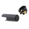 Andoer Leather Ligature Fastener with Plastic Cap for Tenor Sax