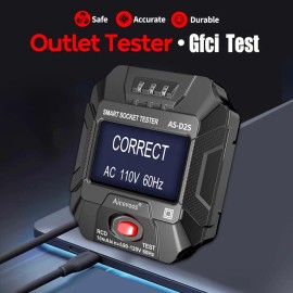 Unbranded Multi Function Outlet Tester for Comprehensive Polarity & Voltage Detection USA