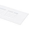 sourcing map Air Vents Cover, 4Pcs 200 x 50mm -