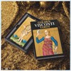 Tarot Cards, 22 Cards, Large Arcana, Tarot Divination, Golden Visconti