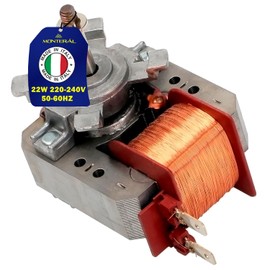 Motor Hot Air Blower for Oven 22W 220-240V 50-60Hz with Original Code 3304920204 3370673091 3370673125 3890813045 for Zanussi Made in Italy MONTERAL