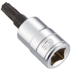 Kyoto Machine Tools (KTC) Torx Socket BT3-T40S-S T40 x Total Length: 2.1 inches (53 x 53 x 9.5 mm)