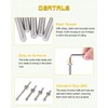 Crib Screws Bolts Hardware Replacement Kit, 28 Set M6 Bolts