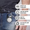 Dakota Mini Clip Microlight, Clip Watch, Flashlight and Watch, Outdoor