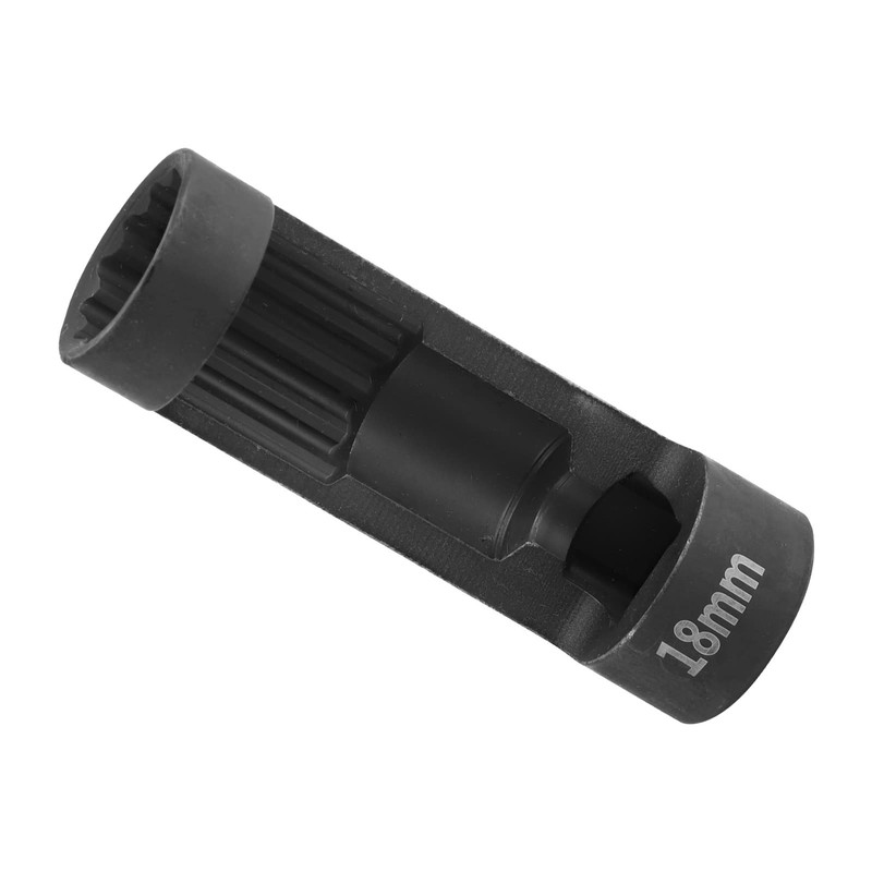 Top Mount Tool Socket,18Mm 12Pt Passthrough Socket,Strut Tool Nut Socket,Strut