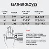 Women's Leather Gloves, Extra Soft and Warm Ladies Waterproof Gloves