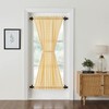 VHC Brands Annie Buffalo Check Farmhouse 72"x40" Door Panel Yellow