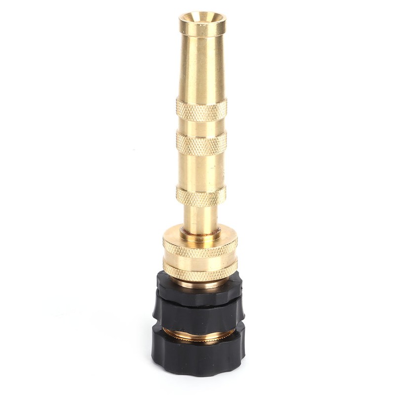 Brass Adjustable Hose Nozzle Water Hose Nozzles for Garden Sprayer