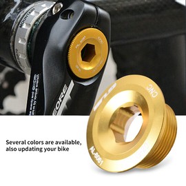 Tbest Crank Bolt Crank MTB Crank Screw Mountain Road Bicycle Crank Arm Screws Aluminium Alloy Bicycle Cranket Crank Mounting Screw Screws