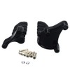 WOWTK Rear Passenger Footpegs Foot Rests Pedal Mount Fits for