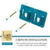 Battery Mount Holder Compatible for Makita 18V Batteries, Wall Mounts