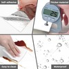 WAPANE Peel and Stick Tile Shower Waterproof Marble Tiles Wall